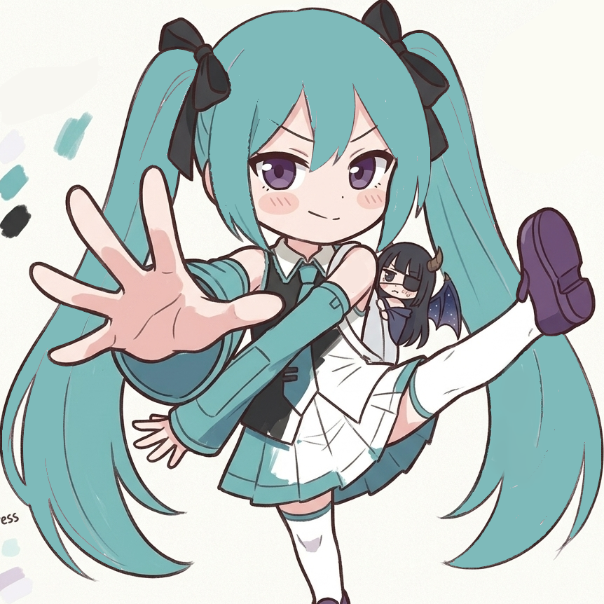 ボカロキャラ練習絵
